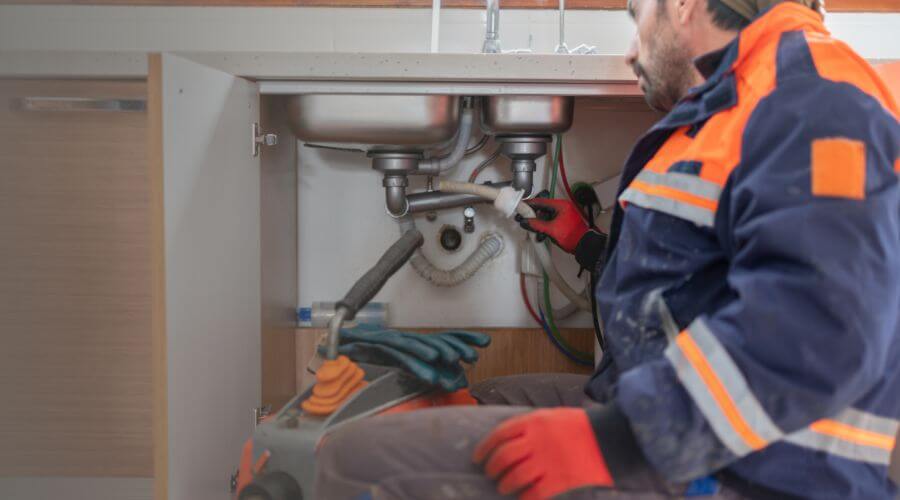 Residential Slab Leak Plumbing in Wales, ND